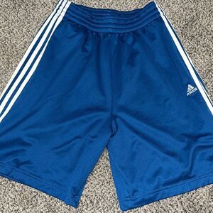 Adidas - Athletic Shorts - Blue - S